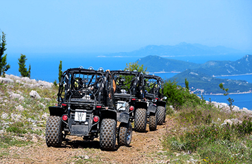 Safari in ATV zijn mediterrane natuurroutes