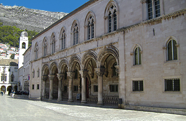 Der Palast von Dubrovnik