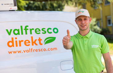 Naručite Valfresco Direct, uslugu za online narudžbe i dostavu hrane i namirnica direktno na vašu parcelu ili kamp kućicu